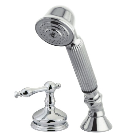 Tub Filler Faucet, Polished Chrome, Deck